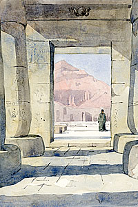 Inside Ramesseum