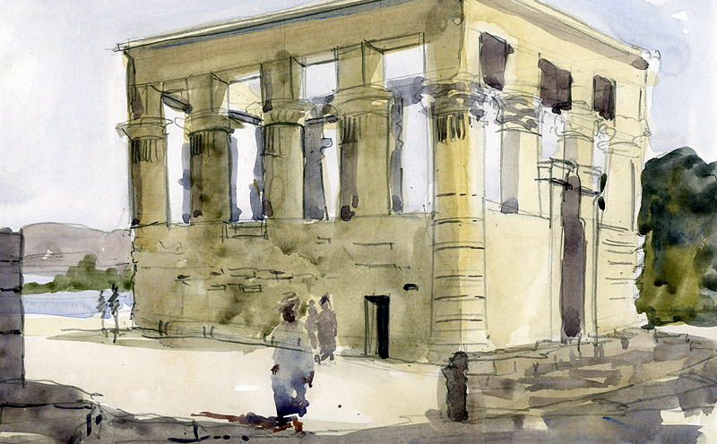 Man at Philae